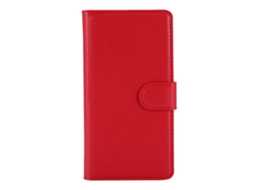 Capa vermelha para celular Huawei P8 Lite Youth Edition EOOCOO