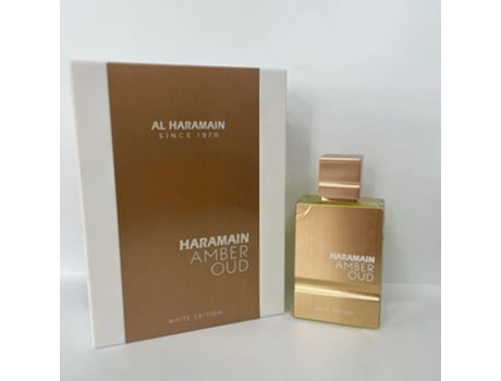 Perfume Clássico Haramain Para Homens E Mulheres Com Fragrância Duradoura (branco 60 Ml)