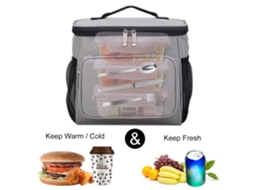 Bolsa Térmica Para Almoço Com Correia Ajustável, Impermeável E Elegante, Bolsa Geladeira Para Adultos E Crianças
