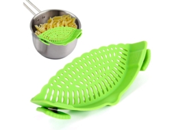 Colher de filtro de silicone clip on resistente ao calor para massas e legumes universal S/MARCA