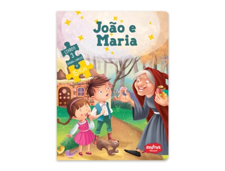 Livro João E Maria Livro Com Quebra-cabeça De Zastras (português Do Brasil)
