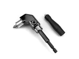Suporte De Chave De Fenda Angular De 90 Graus Com Travamento Automático, Extensão Para Ponta De Chave De Fenda Elétrica. Aquaforge