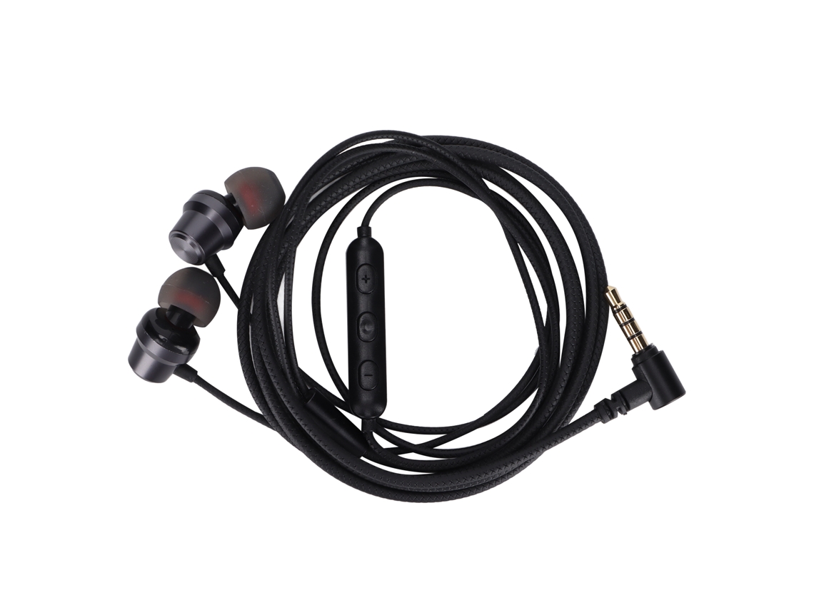 Fones intra auriculares EOOCOO com controle de volume e microfone | EOOCOO