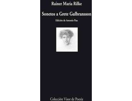 Livro Sonetos A Grete Gulbransson V-711 de Rainer Maria Rilke