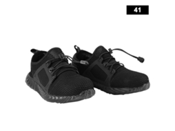 Zapatos De Seguridad Laborales Negros Protective Antihuellas Y Antipunzión Transpirables Talla 41