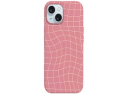Capa SBS Squares Samsung Galaxy A18 (Rosa)