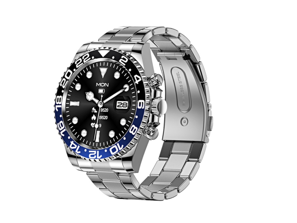Smartwatch Ydcy Aw12 Preto e Azul