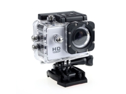 Vá Mergulhar Pro Sport Mini Dv 1080p Câmera De Plástico 30m À Prova D 'água Branco*
