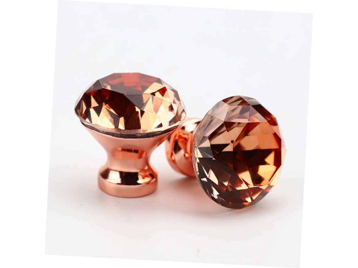 Puxador De Vidro, Puxadores De Cristal Para Portas, Conjunto De 2 Puxadores Vidro Para Móveis, Armários E Portas, Estilo