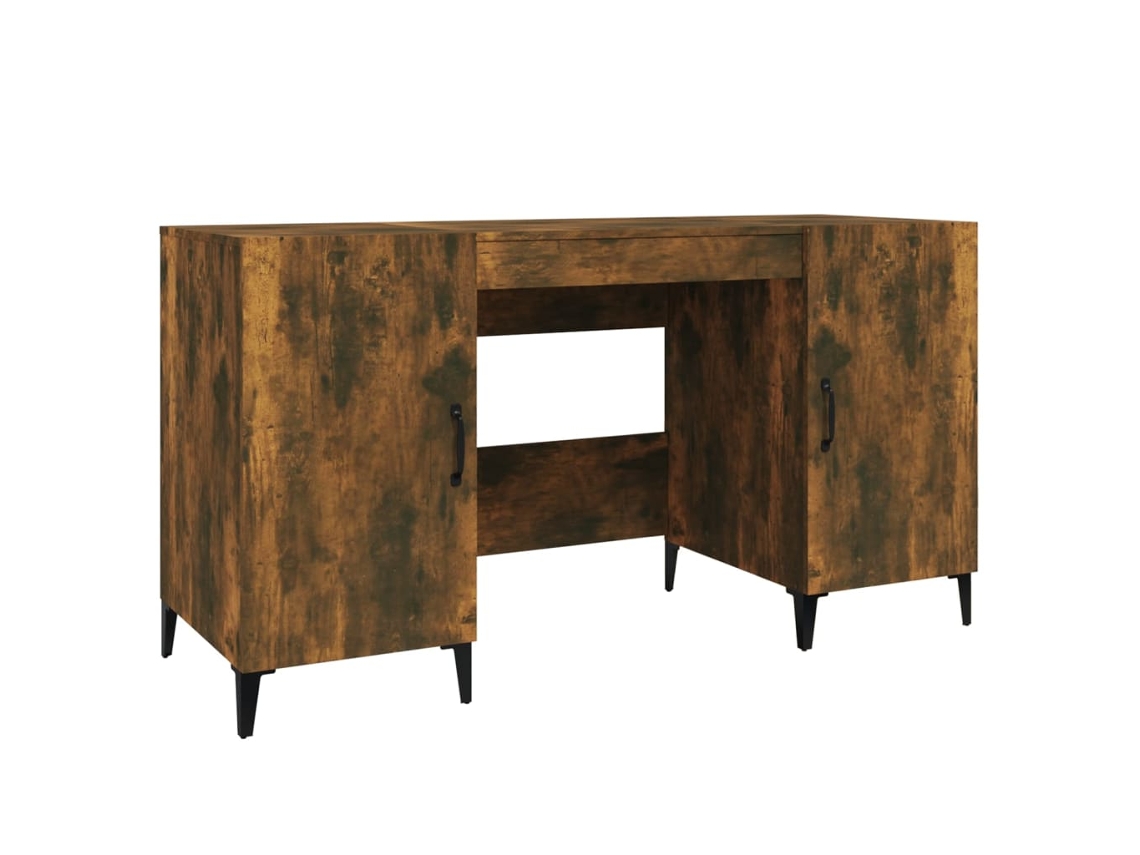 Desk, Desks Vidaxl Marrom Madeira Processada (n/a)