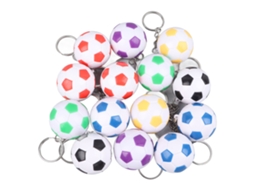 14 Chaveiros de Futebol Pvc À Prova D'água | S/MARCA