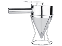 Embudo De Pistón De Acero Inoxidable Para Pasteles, Dispensador De Postres Para Panadería Y Repostería