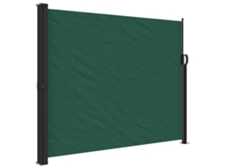 Retractable Side Awning, Retractable Side Awnings Vidaxl Verde Poliéster (170 X 300 Cm)