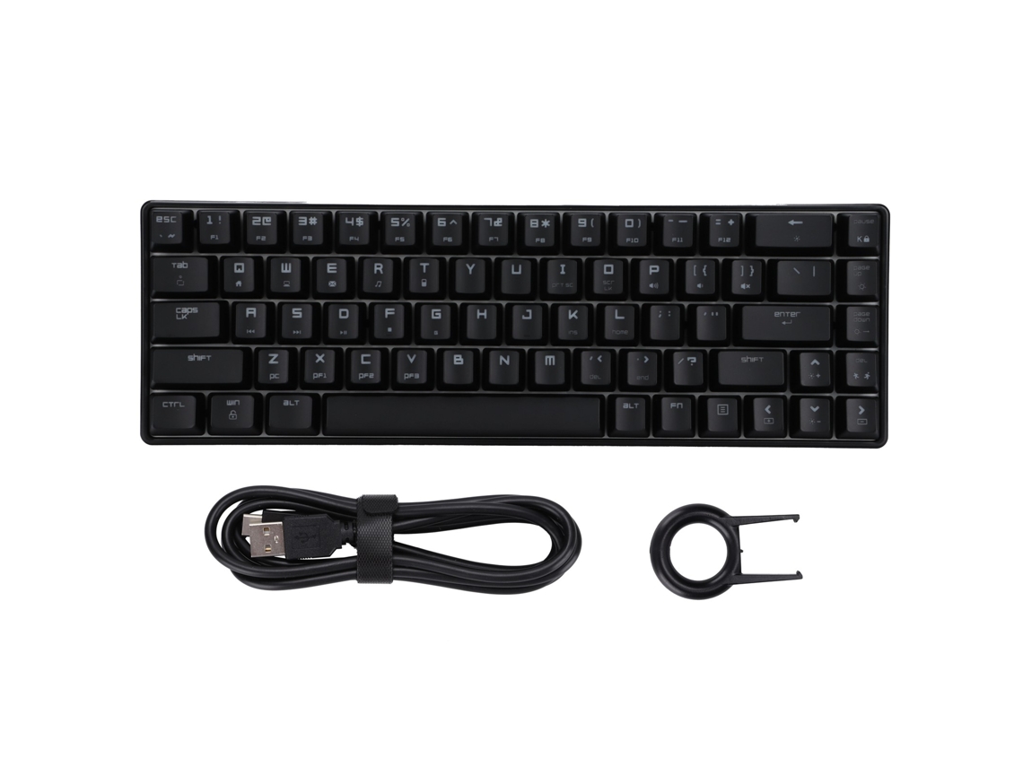 Teclado Mecânico Gamer LAXISCREED N key Rollover Rgb