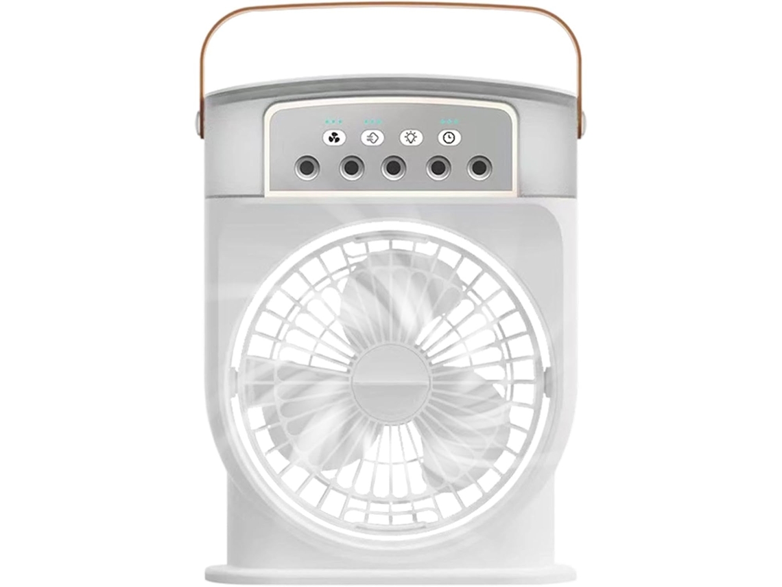 Ventilador De Mesa Com Ângulo Ajustável, Cabeça Inclinável, Fluxo Ar