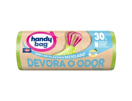 Sacos Lixo Devora O Odor 30 Lt Handy Bag