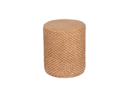 Mesa De Apoio Home Esprit Marrom Claro 36,5 X 36,5 X 44 Cm
