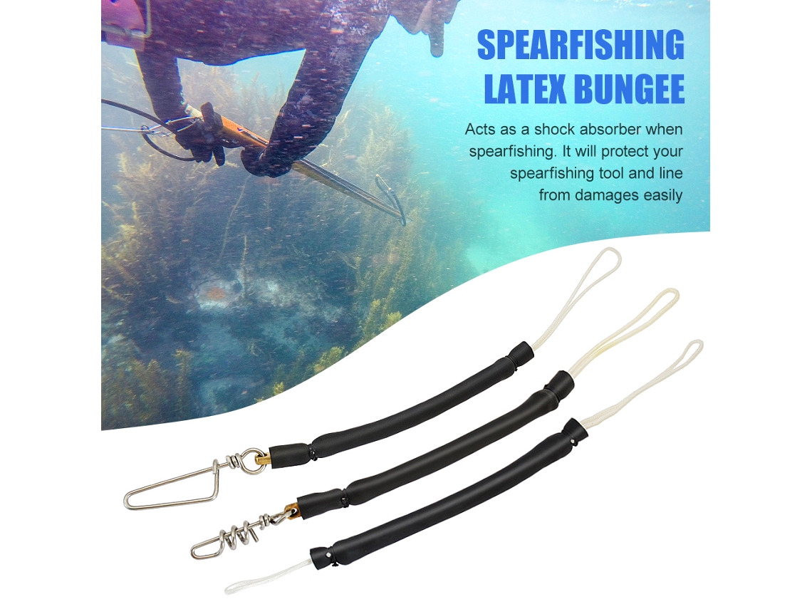 Corda Spearfishing LAXISCREED com Bungee Látex
