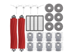 Acessórios Para O Aspirador Robô Roborock Q Revo Maxv/qrevo Maxv: Saco De Pó, Escova Lateral Principal, Filtro Hepa, Panos De Limpeza.