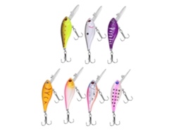 Minolure Fishing Lures (fishing Tackle Bait, 7pcs Sold As A Set)