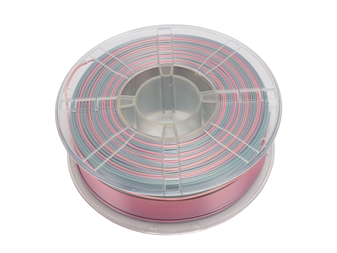 Consumíveis Para Impressora 3d (cores Gradientes, Textura Sedosa) Filamento Pla Silk Rainbow 1.75mm
