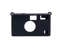 Capa Protetora De Silicone Macio Com Textura De Lichia Para Kodak Ektar H35