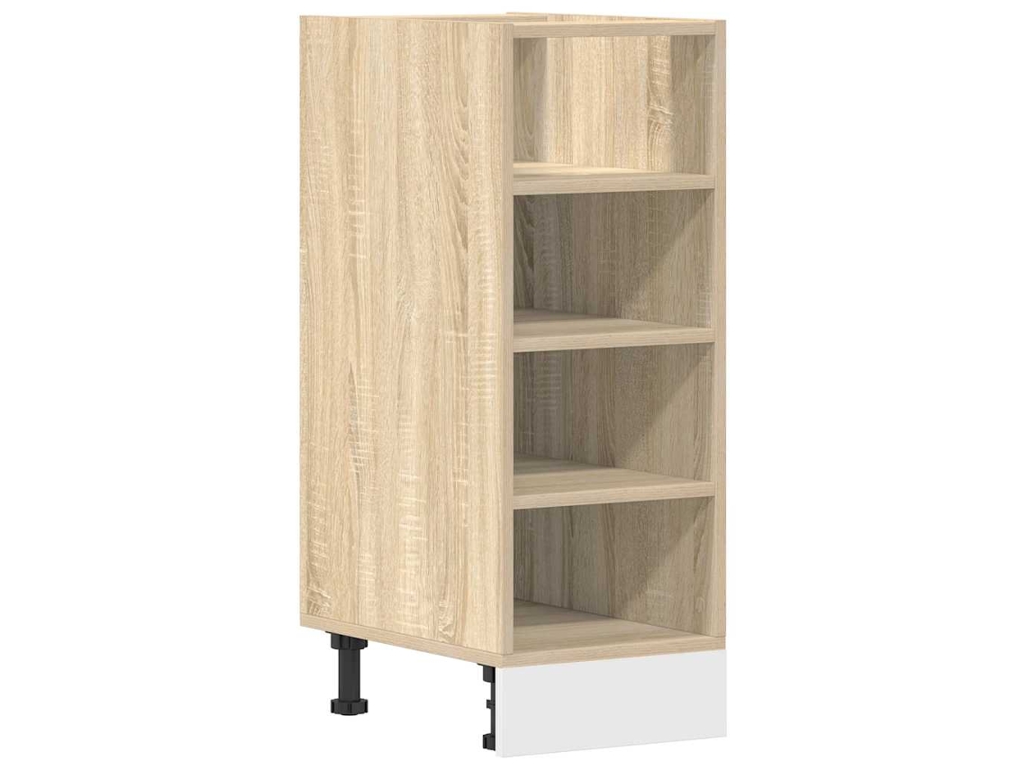 Bottom Cabinet, Bottom Cabinets Vidaxl Marrom Madeira Processada (n/a)