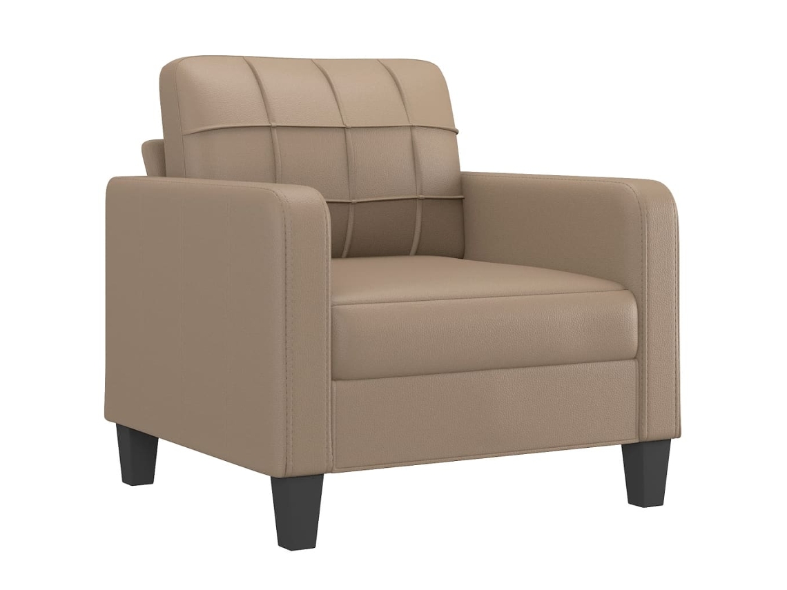 Sofa Chair, Sofa Chairs Vidaxl Marrom Couro (n/a)