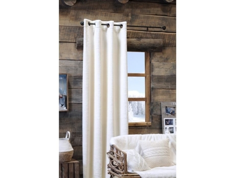 Cortina Silicia Branca 140 X 260 Cm STOF