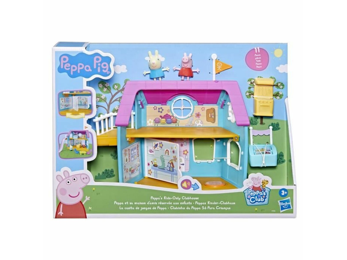 Casa de Miniatura Peppa Pig Peppa'S Friends Club (Idade Mínima Recomendada:  3 anos)