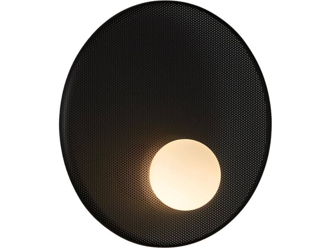 Luz de Parede Interior Trip Leds C4 (300mm E14 Alumínio e Aço Preto)