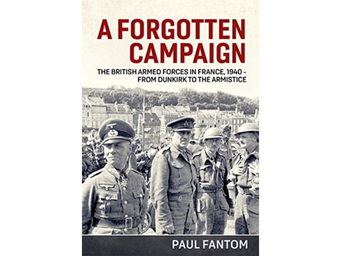 Livro A Forgotten Campaign de Paul Fantom (Inglês)