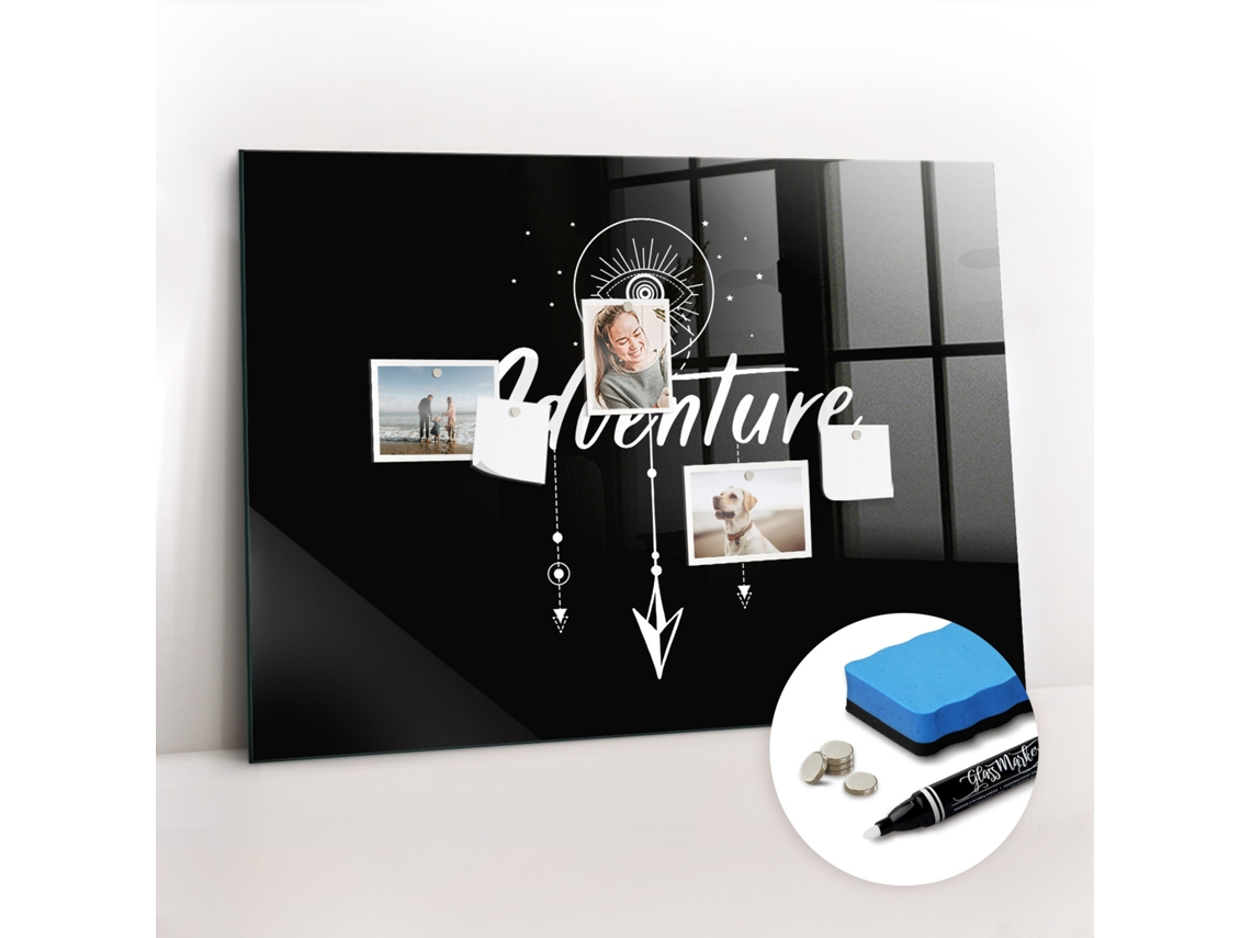 Quadro Magnético Decorativo Aventura Para O Corredor Espelharte (100x70 Cm)