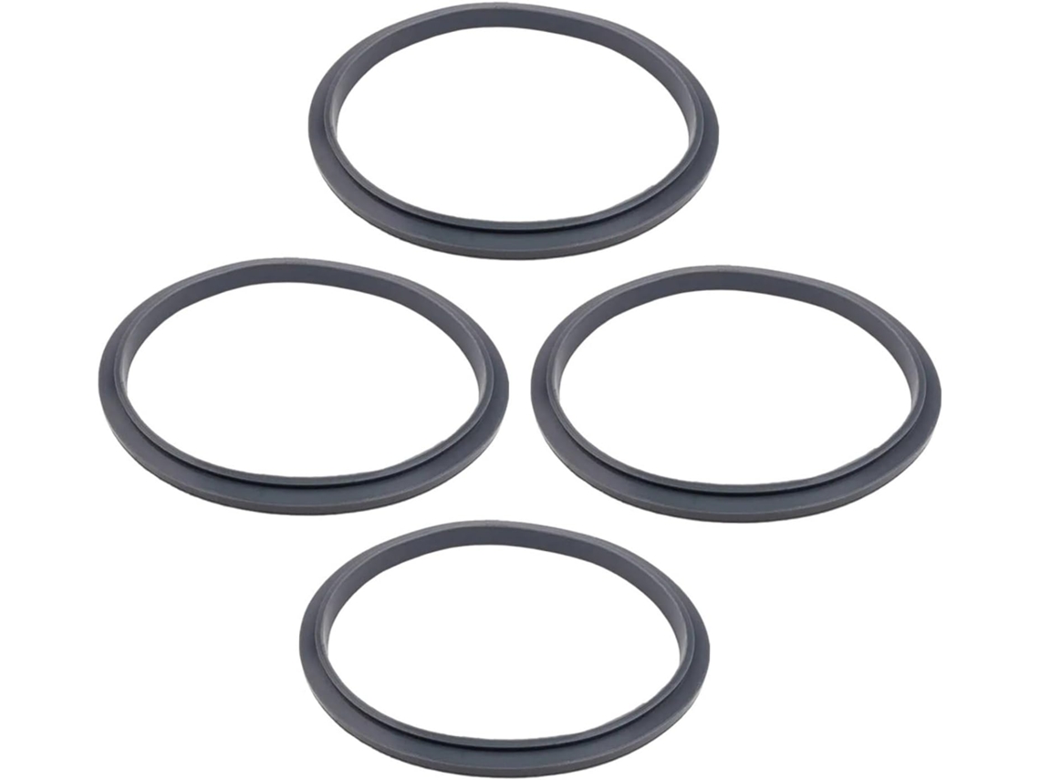 Conjunto De 4 Anéis Vedação Silicone Para Liquidificadores E