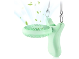 Mini Ventilador De Colar Pessoal De 3000mah, Ventilador Portátil Mãos-livres Usb Com 3 Modos, Ventilador Elétrico Dobrável Para Resfriamento