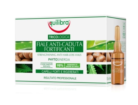 Ampolas Fortificantes Antiqueda Equilibra, 10 Unidades.