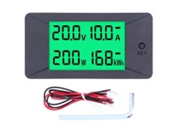 Voltmeter Amperímetro Digital Pzem 025 S/MARCA com Medidor de Energia Dc5 12v