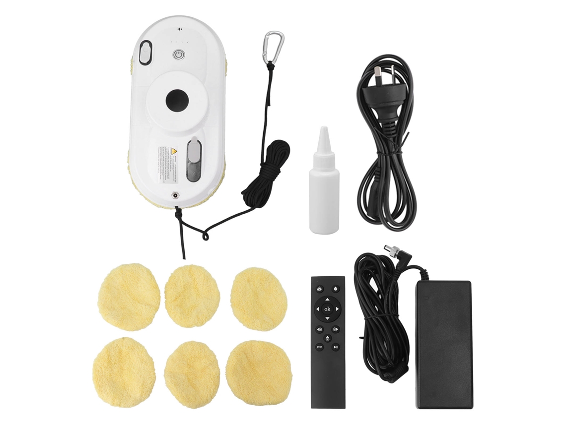 Robô de limpeza automática de janelas com controlo remoto e pulverizador de água LAXISCREED