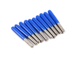 10pcs/set Brocas Cnc De Carbeto 3.175mm 33mm Para Pcb E Escultura De Lixa