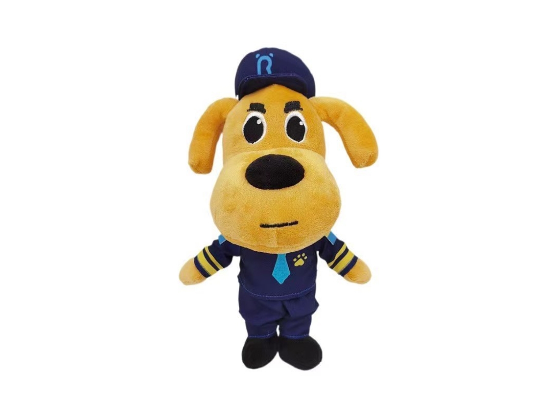 Boneca De Peluche Do Xerife De 28cm, Brinquedo De Desenhos Animados Bonito Para Crianças, Boneca Acalmadora