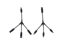 Conector Y solar Awts 1000v 50a IP67 impermeable, adaptador splitter paralelo para exterior