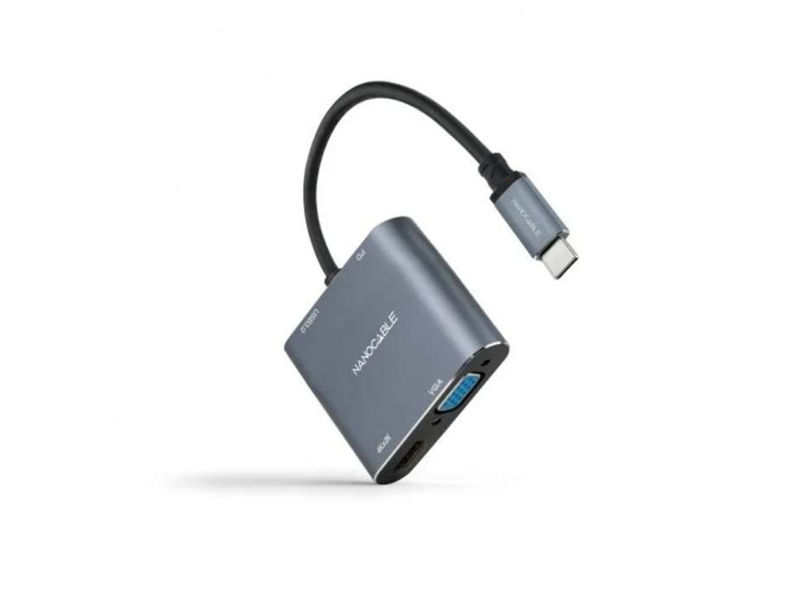 Conversor Lurelia USB-c para Hdmi, 15 cm, Cinza