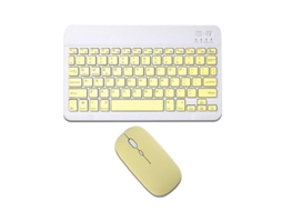 Combinação De Teclado E Mouse Para Ipad, Teclado Sem Fio Bluetooth Ly Ebike