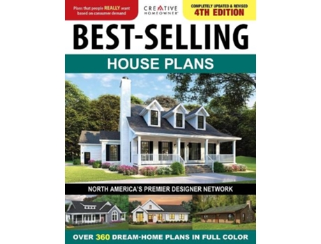 Livro best-selling house plans 4th edition de editors of creative homeowner (inglês)