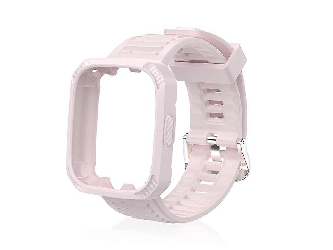 Pulseira De Silicone Com Textura De Fibra De Carbono Integrada Para Redmi Watch 3