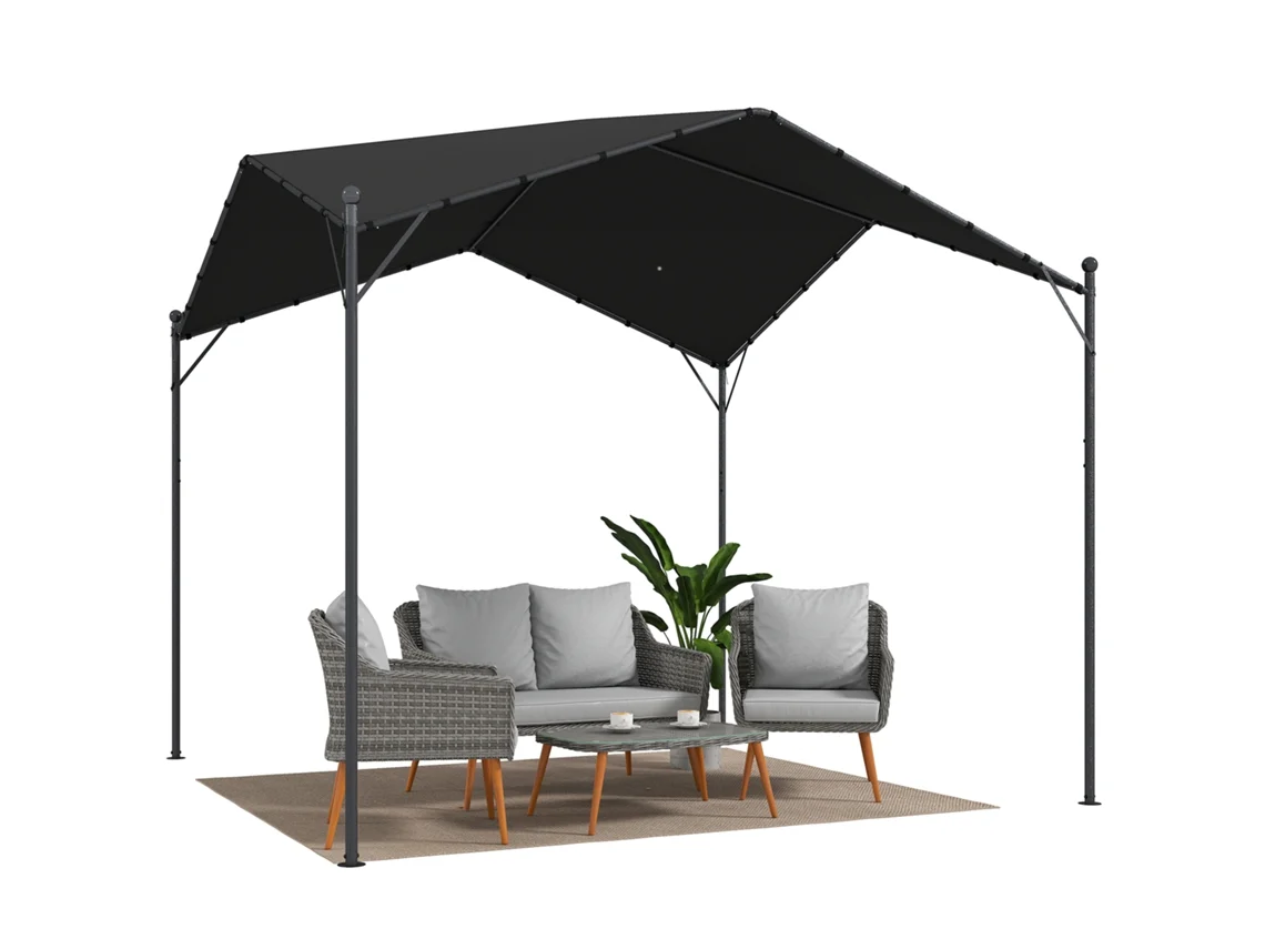 Guarda sol Cinza S/MARCA, protecção UV, para Praia/jardim/varanda, 180cm