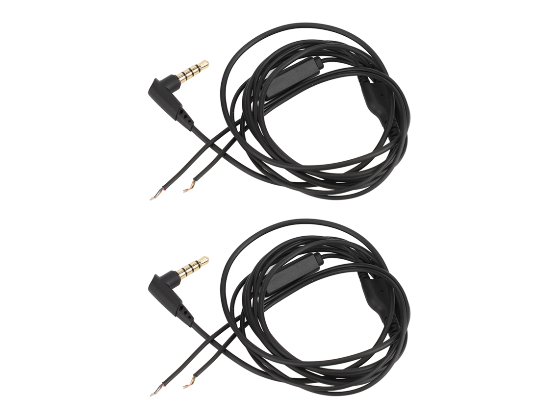 Cabo de Reparo Mali para Fones com microfone, cobre livre de oxigênio