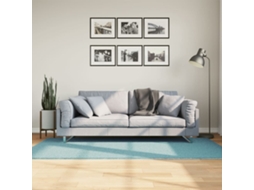 Vidaxl Tapete De Pelo Curto Oviedo 100x200 Cm Verde