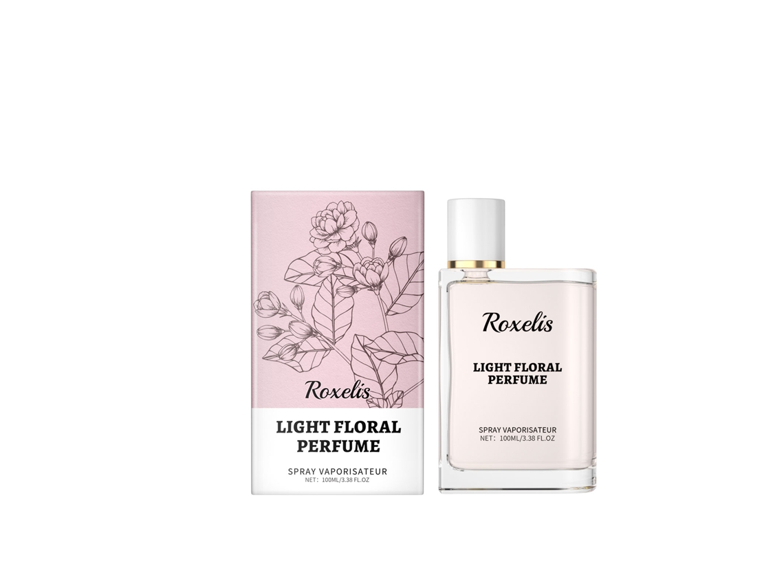 Roxelis Light Floral Eau de Parfum com Notas Florais Leves e Duração Prolongada LAXISCREED