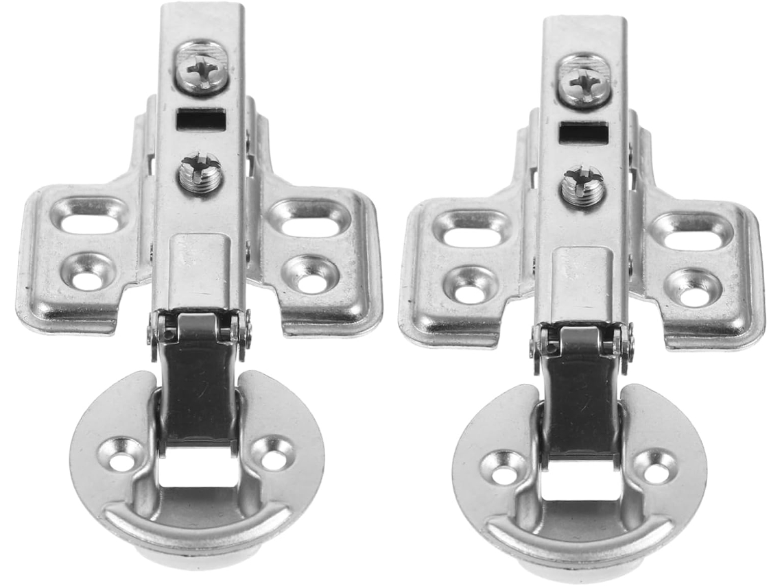Conjunto De 2 Dobradiças Com Amortecimento Hidráulico Para Portas